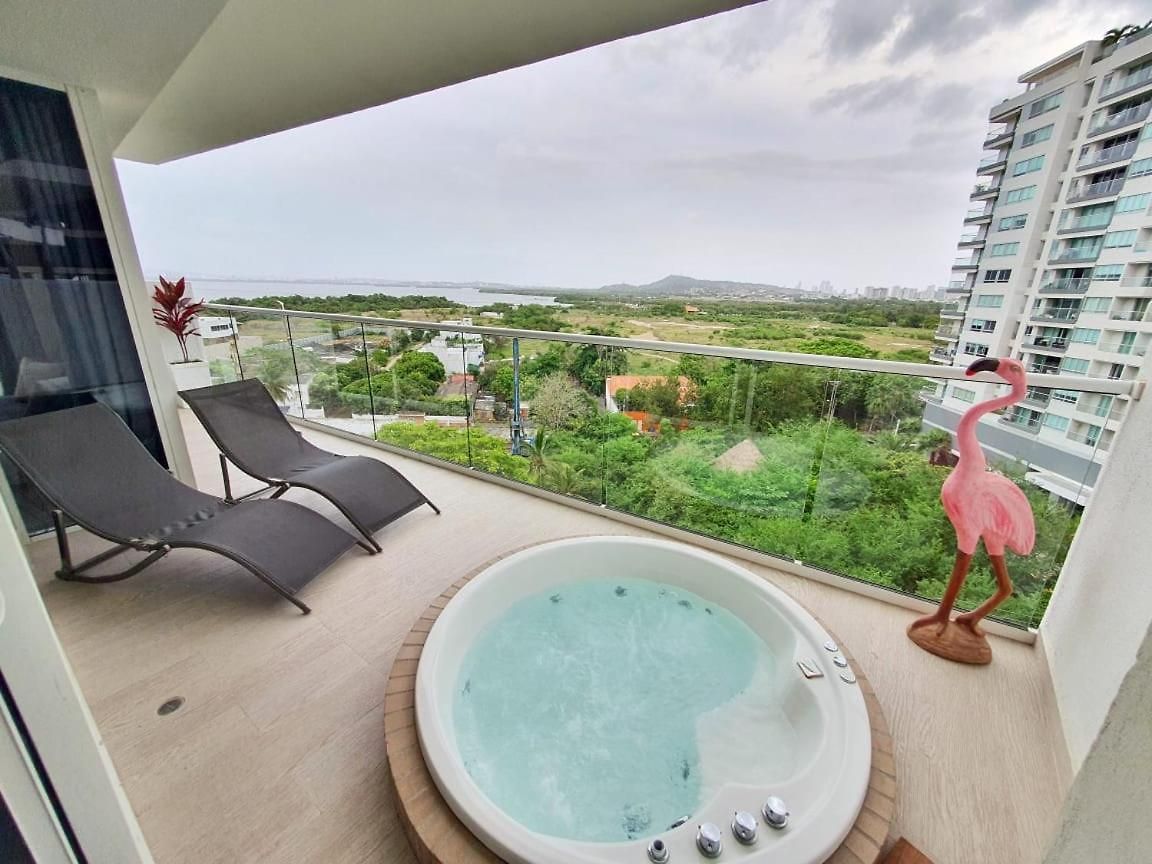 Jacuzzi Privado Apartamento Cartagena